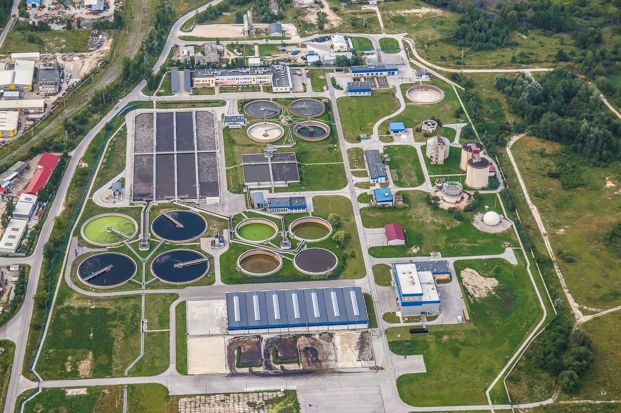 treatment plant wastewater, treatment plant, aerial photo, the height of the, buildings, city, kielce, świętokrzyskie province, poland, architecture, building, treatment plant, treatment plant, treatment plant, treatment plant, treatment plant, kielce